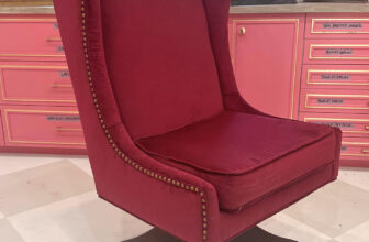 Desk Chair Upgrade – Swapping Legs For An Antique Wood Swivel Caster Base