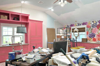 The Current State Of The Carport (My Shifting Piles Of Junk And Mess)