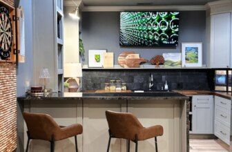 Final Reveal and Tour of Our DIY Basement Bar and Kitchen | Thrifty Decor Chick