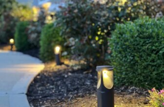 Easy DIY Landscaping Lighting Tutorial for Added Curb Appeal | Thrifty Decor Chick