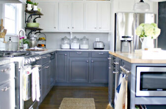 Ten DIY Ways to Make Builder Grade Cabinets Look Custom | Thrifty Decor Chick