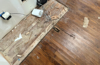 Back To Plan A For The Hallway Floor