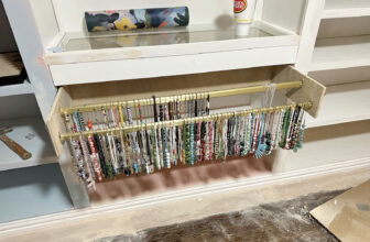 DIY Necklace Organizer (Please Help Me Finish Or Improve Upon This Design!)