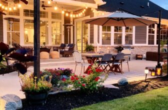 The Ultimate Guide on How to Hang Outdoor Patio Lights | Thrifty Decor Chick