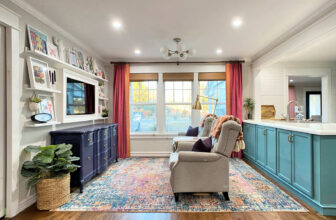 Adding Colorful Curtains To My Walk-In Closet Window