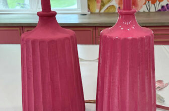 Lamp Makeover Using Soft Art Pastels (The Art Medium)