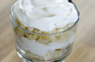 Two Ingredient {Light and Fluffy} Pineapple Angel Food Cake | Thrifty Decor Chick